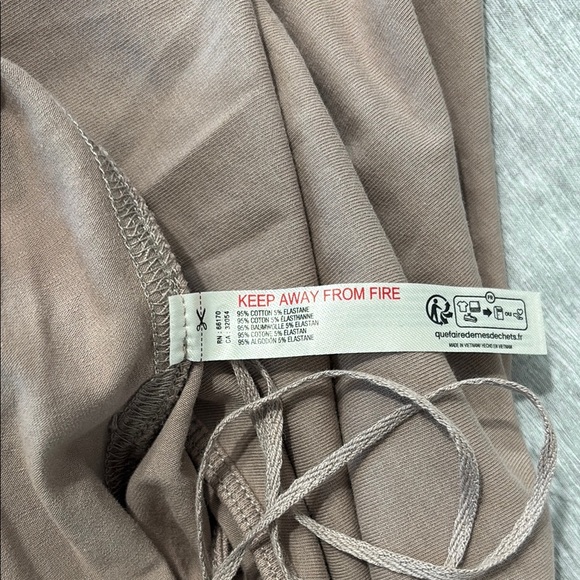 Free People Movement Mocha Latte Top Size Medium | NWOT Athleisure Lounge - Picture 7 of 7